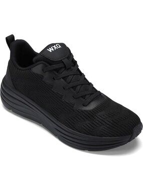Men's Black Casual Walking Shoes Lightweight Breathable Non Slip Running Shoes